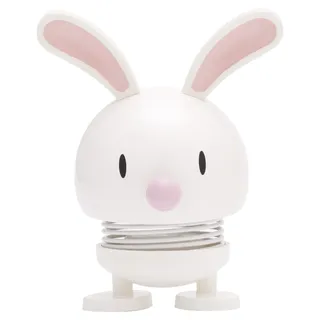 Hoptimist Osterhase Weiß Kunststoff 7,5 x 5,8 x 9 cm