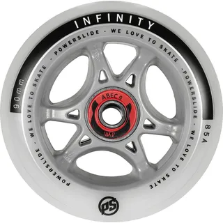 Powerslide Infinity 90 RTR 4er Rollenset inkl. ABEC 9 + Spacer