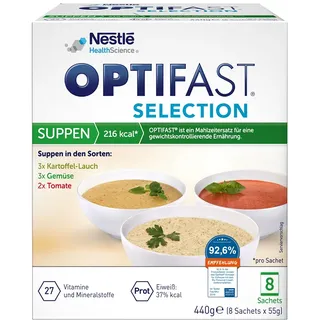 Optifast Selection Suppen Pulver 8 x 55 g