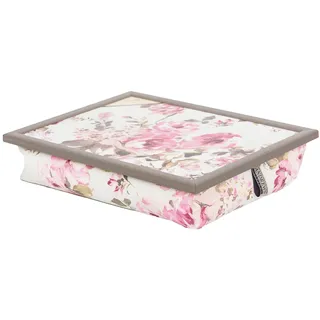 Andrews Living Vintage-Knietablett mit Kissen (Rosenranke)