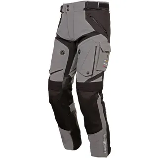 Modeka Panamericana II Hose grau-schwarz K-5XL