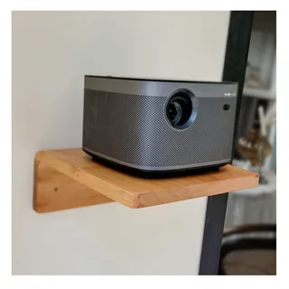 Projektorhalterung Projektorregal, strapazierfähiges, an der Wand montiertes Projektorregal, Zuhause, Wohnzimmer, Nachttisch, Konferenzraum, Holz-Projektorständer Multifunktionsständer ( Color : C )