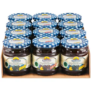 Mühlhäuser Thüringer Pflaumenmus 450 g, verschiedene Sorten, 12er Pack