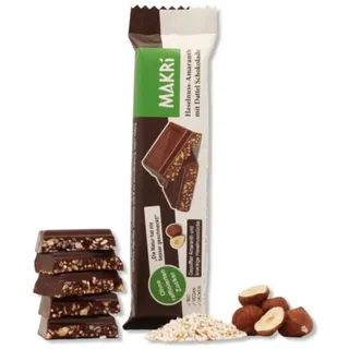 Makri Schokoriegel Haselnuss Amaranth bio