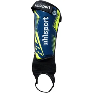 Uhlsport Tibia Plate Pro marine/fluo gelb L