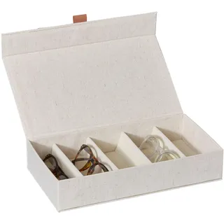 LOVE !T STORE !T Aufbewahrungsbox 30 x 17 x 6 cm 1-tlg. beige