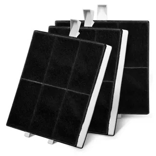 Vioks SET 3x Aktivkohlefilter Dunstabzugshaube Filter 225х220х24mm Ersatz für Balay 00360732 AA260112 DHZ5186 LZ51851 Z5116X1 & Neff Aktivkohlefilter für Abzugshaube Filter Dunstabzugshaube