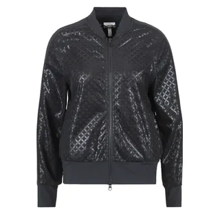 Sportalm Jackenblazer SPORTALM KITZBÜHEL, Damen, Gr. 40, schwarz, Web, Obermaterial: 100% Polyester, unifarben, regular fit hüftlang, Rundhals, Raglanärmel Rippbündchen, Blazer, Regular fit mit Rundhalsausschnitt