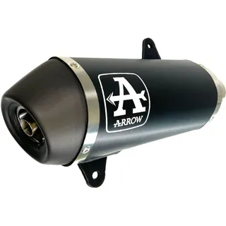 ARROW Aluminium Dunkel Schalldämpfer für Piaggio Medley 125/150S '20