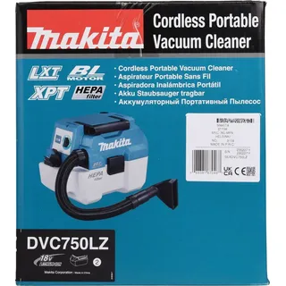 Makita DVC 750 LZ Akku Staubsauger LXT 18 V