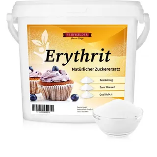 Feinwälder® Erythritol 5kg - Erythrit, natürlicher Zuckerersatz Süßungsmittel - 5 kg