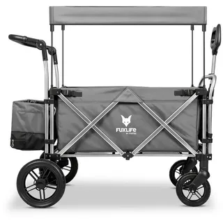 FUXTEC Fuxlife Luxus Bollerwagen FC-CTL900 Premium Grau