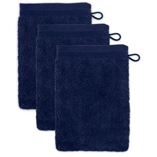Waschhandschuh 15 x 20 cm deep sea 3 St.