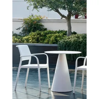 Tisch Ikon Pedrali, Designer Pio, Tito Toso, 73 cm