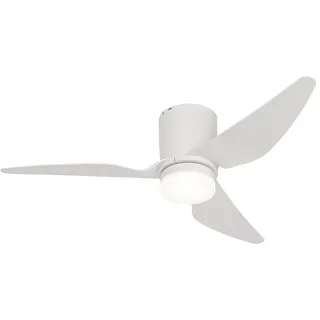QAZQA Patty 123 cm Deckenventilator Weiß