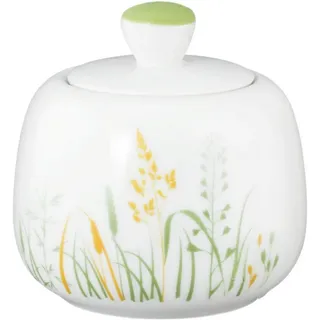 SELTMANN WEIDEN Zuckerdose 0,26 l rund Meadow Grasses Green [RAB] [SP] UVP: 39,20"