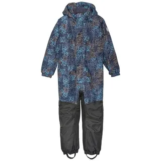 Color Kids Schneeoverall COCoverall AOP in Blau | Gr.: 140