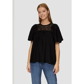 QS Bluse - schwarz - 34