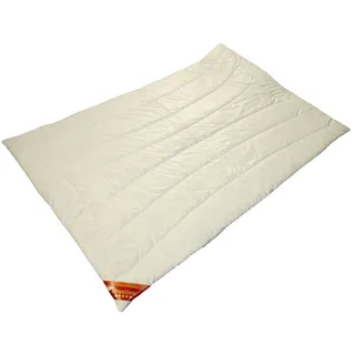 GARANTA Steppdeckenfabrik Sommer Kamelhaardecke Extra Leichtsteppdecke 5 Sterne Garanta Natur, Grösse:135x200 cm