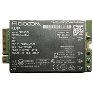 Fibocom FM350-GL 3G/4G/LTE/5G M.2 NGFF Modem