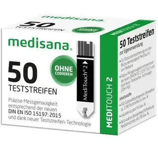 Medisana MediTouch 2 Blutzuckerteststreifen 50 St.