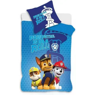 Paw Patrol Baby Bettwäsche 100 x 135 cm 100% Baumwolle