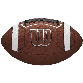 Wilson GST SpeedSkin One Fußball, Braun, offizielle Größe