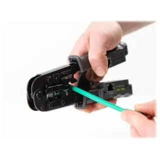 Delock - Crimpwerkzeug - mit integriertem Kabeltester