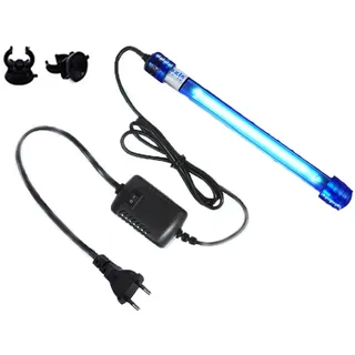 OsAtNb Aquarien UV Licht Wasserklärer Algen klar grün sauber Zuhause UV Sterilisator Lampe Küche UV Sterilisationslampe Hundehütte Bakterien-Killer UV Lampe für Filtertank Teich Schwimmbecken