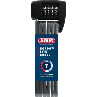 ABUS Bordo Lite 6055C Schwarz Faltschloss