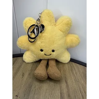 Jellycat Amuseable Sun Bag Charm Keychain New Without Tags