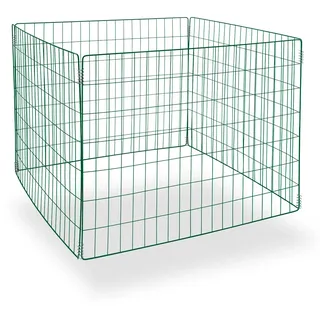 DEMA Metallkomposter Komposter Kompostieren Gartenabfälle Garten Schnittgut Metall Gartenkomposter Green-line 91x91x70cm