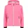 CMP Kid Gjacket Fix Hood Rosa fluoreszierendes Weiß 164