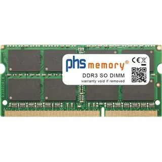 PHS-memory RAM passend für Acer Extensa 2520G-34TD (Acer Extensa 2520G-34TD, 1 x 16GB), RAM Modellspezifisch