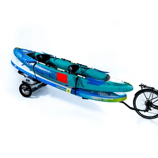 3s-move - multifunktions Fahrrad Anhänger 2.0 für SUP Kajak und Freizeit