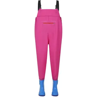 Kraftpaid Angelhose,Wathose,Fischerhose Mit Rutschfesten,Anglerhose Mit Stiefeln Wathose Teichhose,Wathose Anglerhose Mit Stiefel,Wasserdicht,VerschleißFest,Comfort,FüR Angeln Und Wasserspor