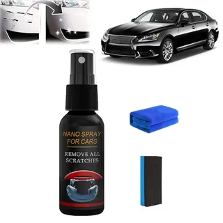 Nurafix Auto Spray Kratzer Entfernen, Nurafix Nano Spray Auto Kratzer Entferner, Auto-Beschichtungs- Sprays für Glanz und Schutz, Quick Effect Coating Agent Sprays, Autopolitur für Auto (30ML-1PC)