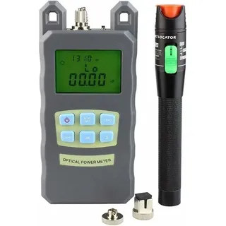 Comely - 30mw Faseroptik-stift Visueller Fehlerorter + Faseroptik-photometer Faseroptik-tester -70dbm Bis +10dbm