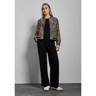 STREET ONE Damen A212578 Blouson mit Leo-Muster, cub Brown, 44 - 44