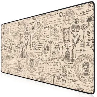 Titanwolf Gaming Mauspad, 900 x 400mm XXL Mousepad, verbessert Präzision & Geschwindigkeit, Alchemy