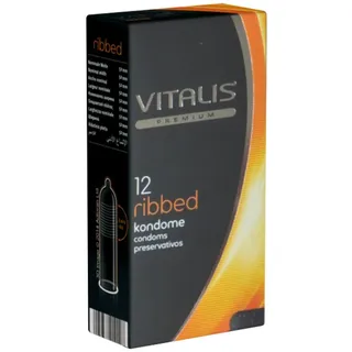 Vitalis *Ribbed* Kondome 12 St