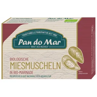 Pan do Mar Miesmuscheln in Bio-Marinade 115g