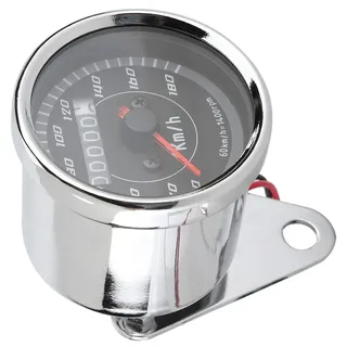 Universal Motorrad GPS Tachometer, Digital Tachometer Motorrad Retro Modifikation Led Kilometerzähler Tachometer Digital Mile Meter Gauge