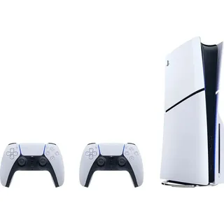 PlayStation 5 Disk Edition inkl. zweitem DS Wireless-Controller schwarz|weiß