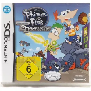 Disney Phineas und Ferb: Quer durch die 2. Dimension (NDS)