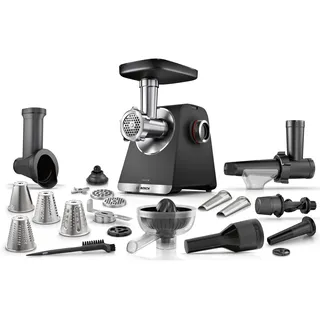 Bosch Serie 6 MFWS682B, 3,5kg/Min., Zitruspresse, Raspel, Wurststopfer«, 500 W, Schwarz