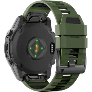 U-LIMVE Armband für Garmin Fenix 8 47mm/Fenix 7 Pro/Fenix 7/Fenix 6 Pro/Fenix 6/Fenix 5/Epix Pro 47mm/Fenix E, QuickFit 22mm Silikon Armband