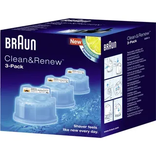 Braun Reinigungskartuschen Clean & Renew CCR 3 St. 