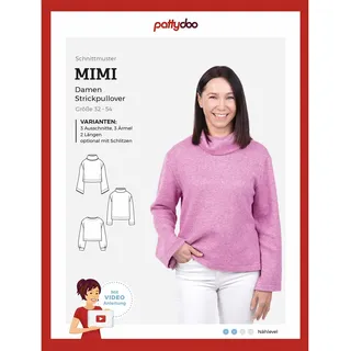 Pattydoo Papierschnittmuster Strickpullover Mimi