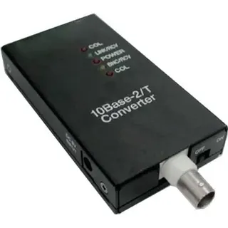 ALLNET - Medienkonverter - 10Mb LAN - 10Base-T, 10Base-2 (coax) - RJ-45 / BNC - bis zu 185 m (ALL0500v3)